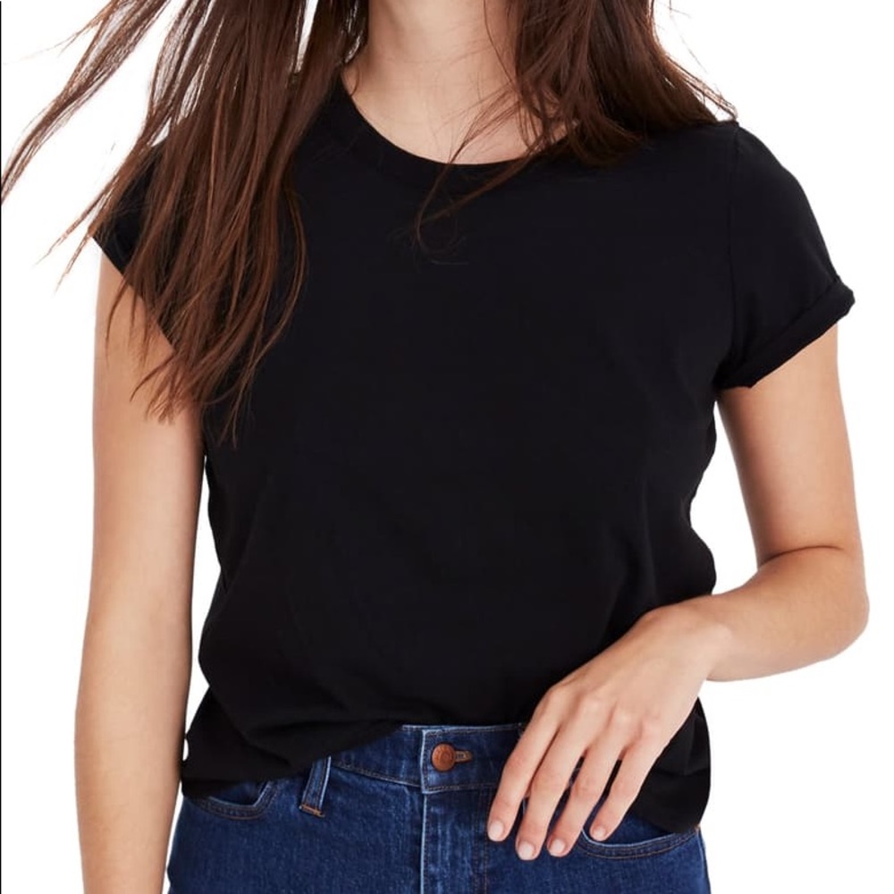 Madewell northside vintage t shirt black